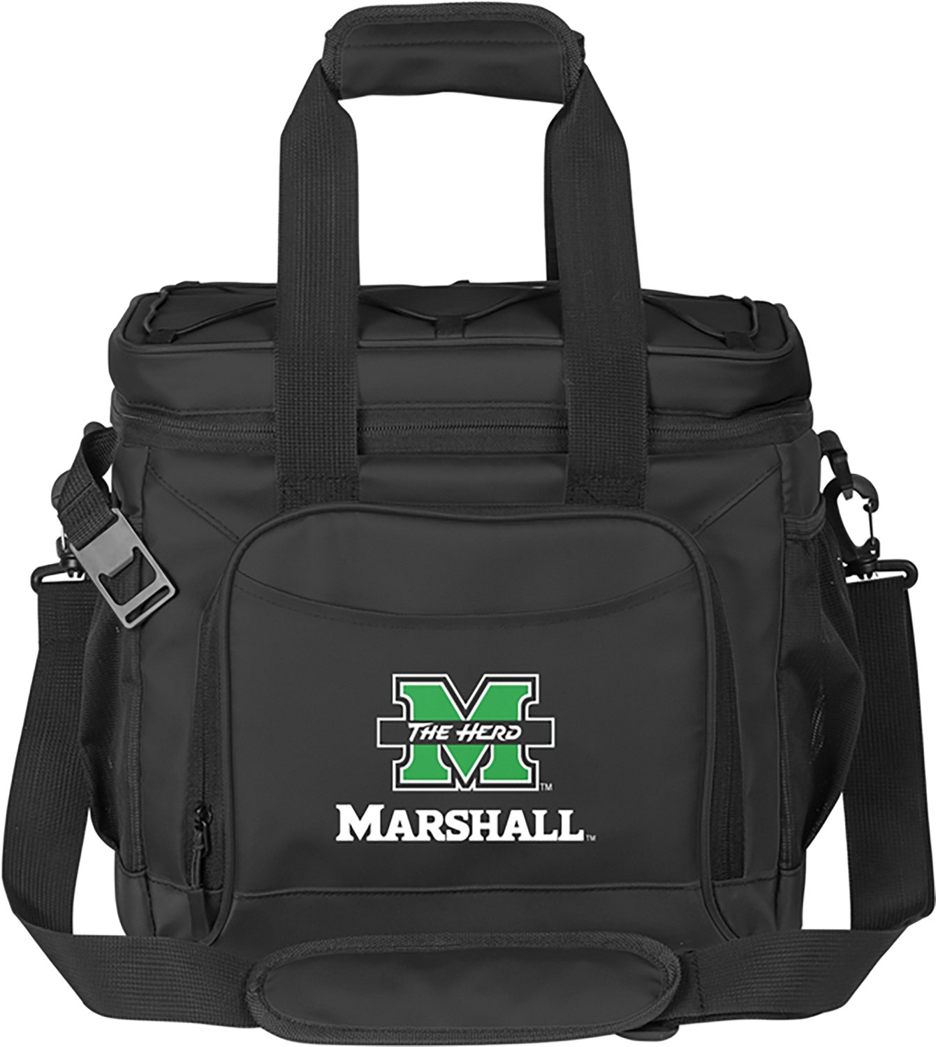 Logo Brands Marshall Thundering Herd 24 Can Flex Cooler