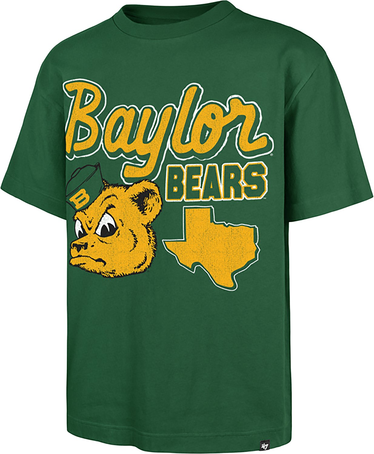 '47 Men's Baylor Mascot Mania Foundation Short Sleeve T-shirt
