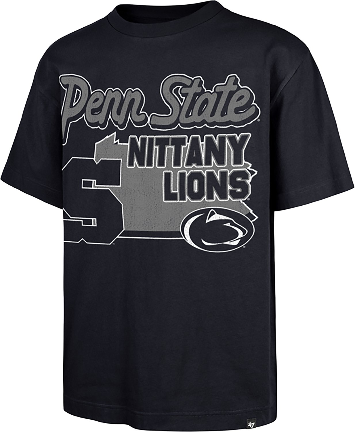 '47 Men's Penn State Mascot Mania Short Sleeve T-shirt