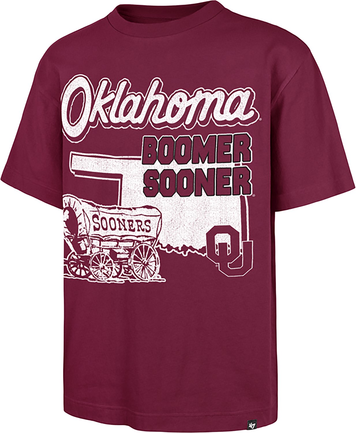 '47 Men's Oklahoma Vault Mascot Mania Short Sleeve T-shirt