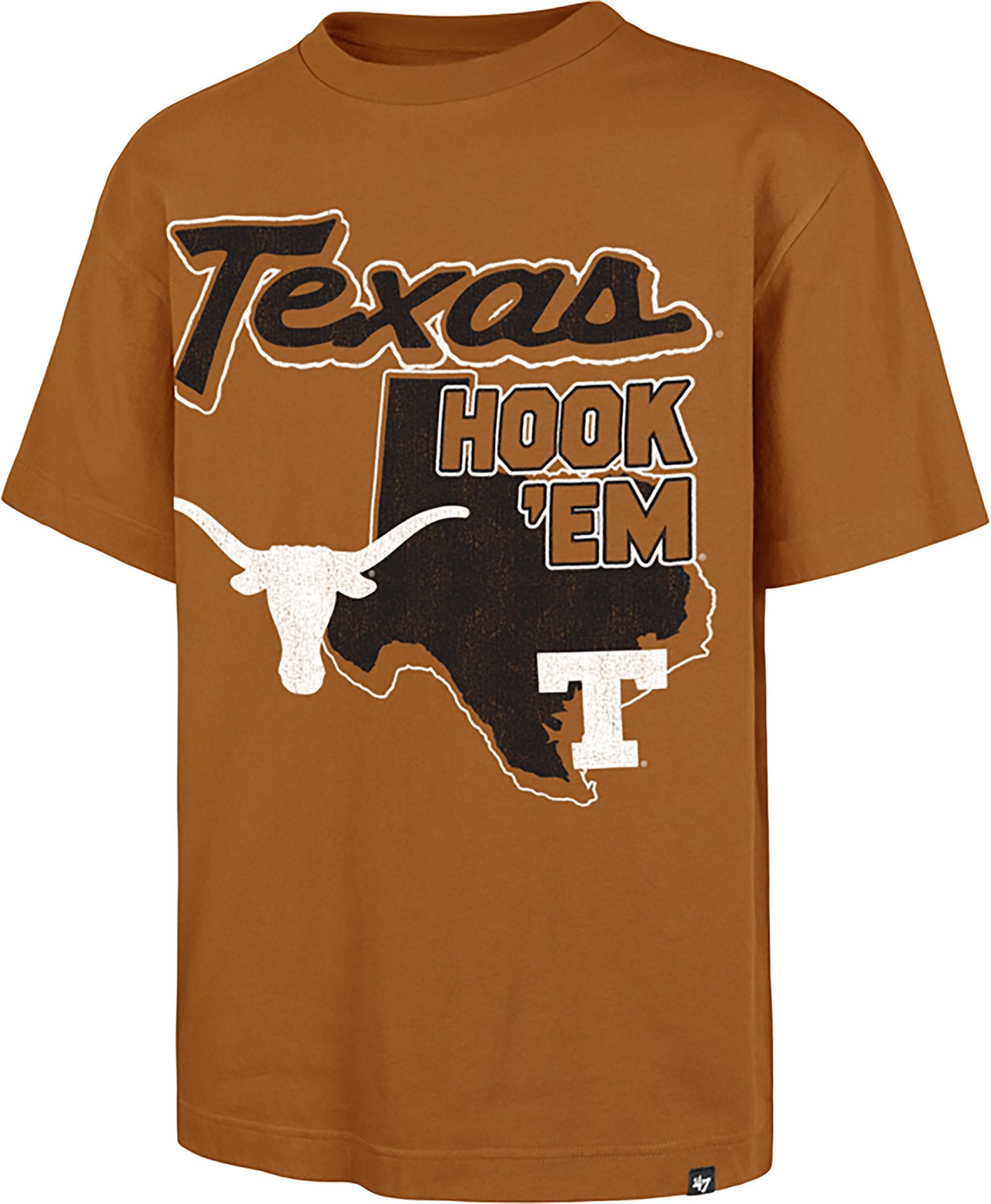 '47 Men's Texas Vault Mascot Mania Foundation Short Sleeve T-shirt