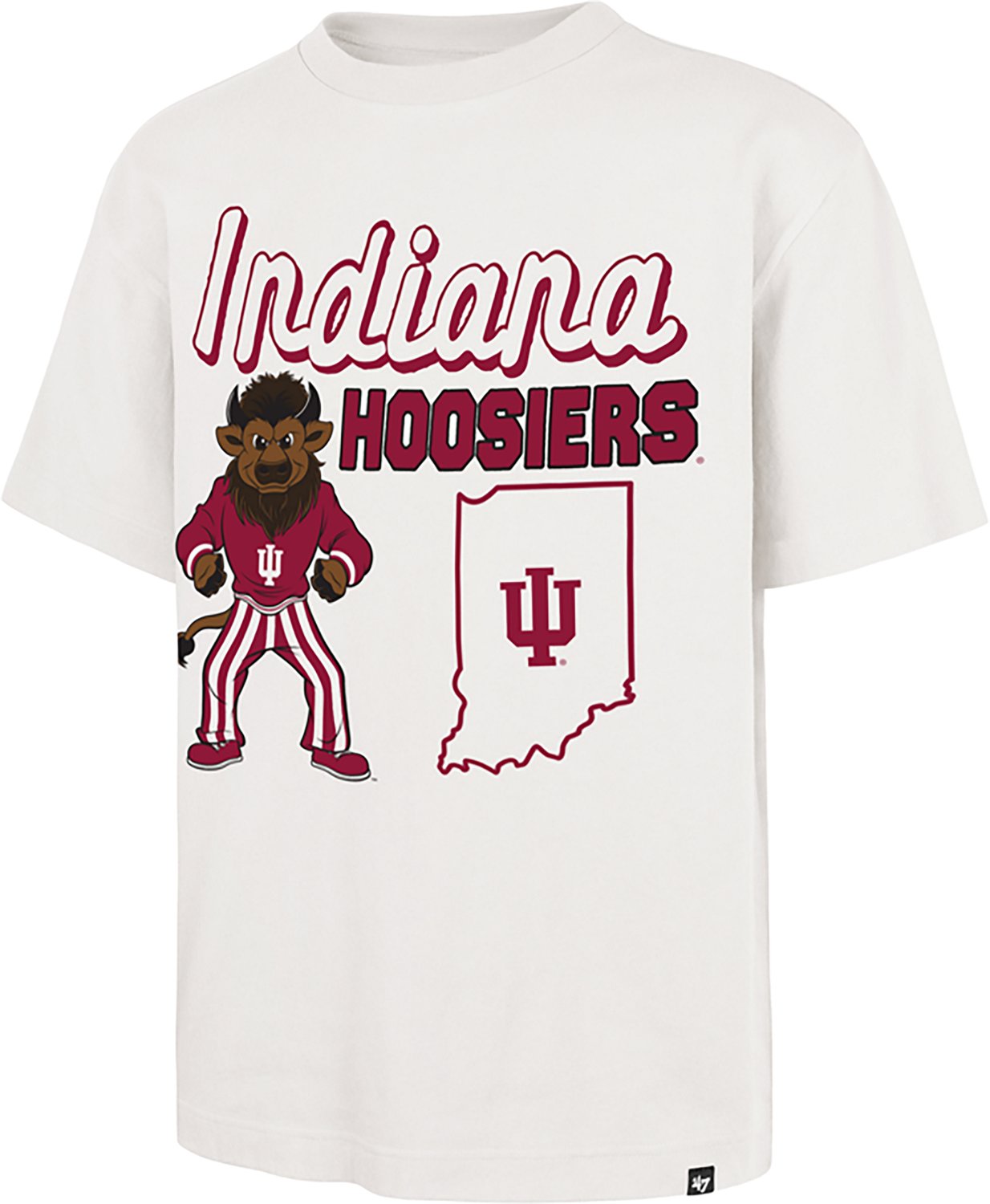'47 Men's Indiana Mascot Mania Foundation Short Sleeve T-shirt