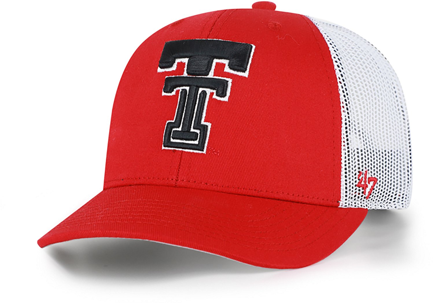 47 Youth Texas Tech Primary Logo Trucker Cap