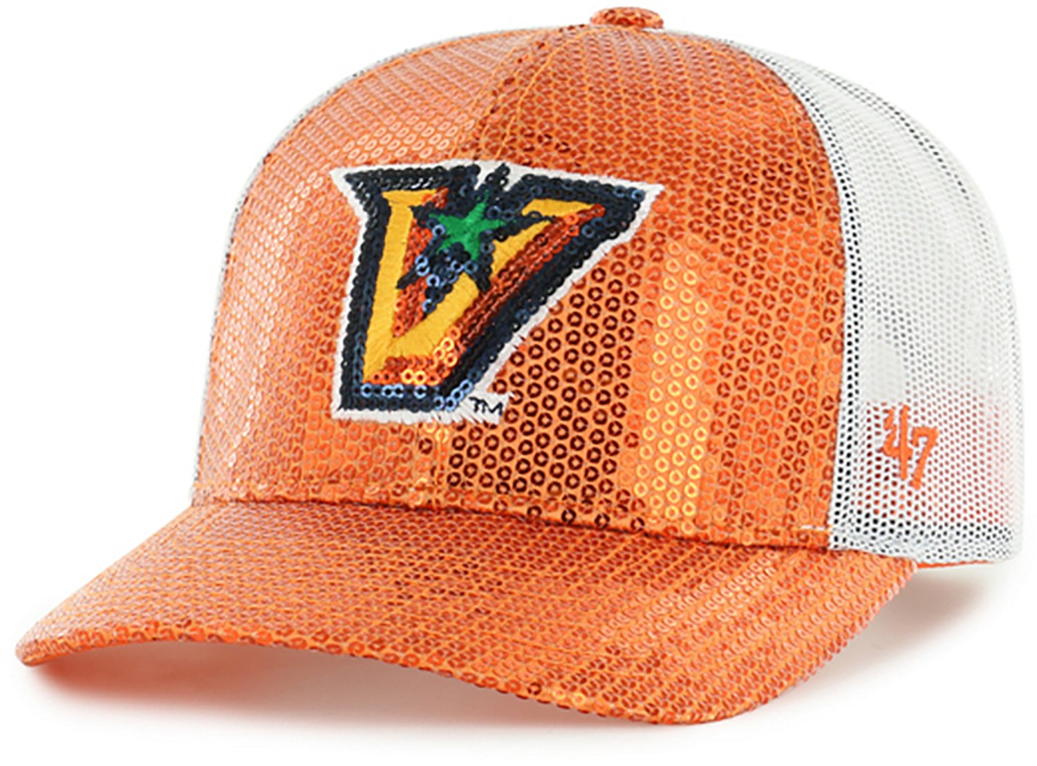 47 Women's UTRGV Primary Logo Dazzle Trucker Cap