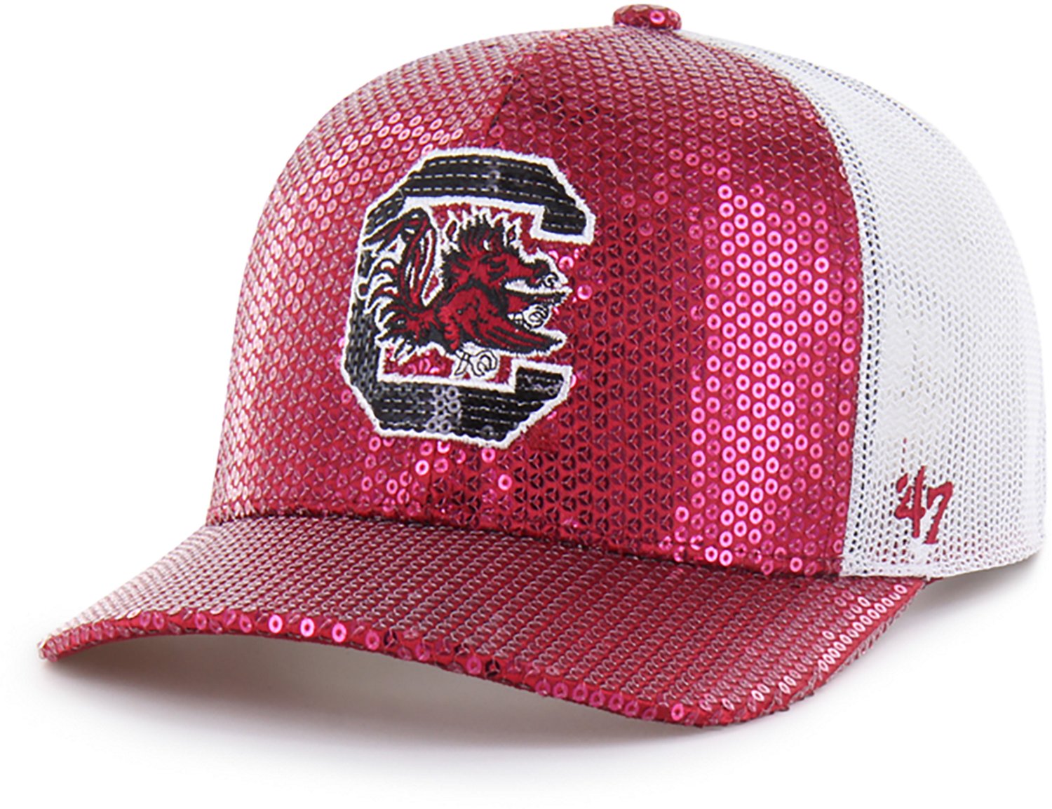 47 Women's South Carolina Primary Logo Dazzle Trucker Cap