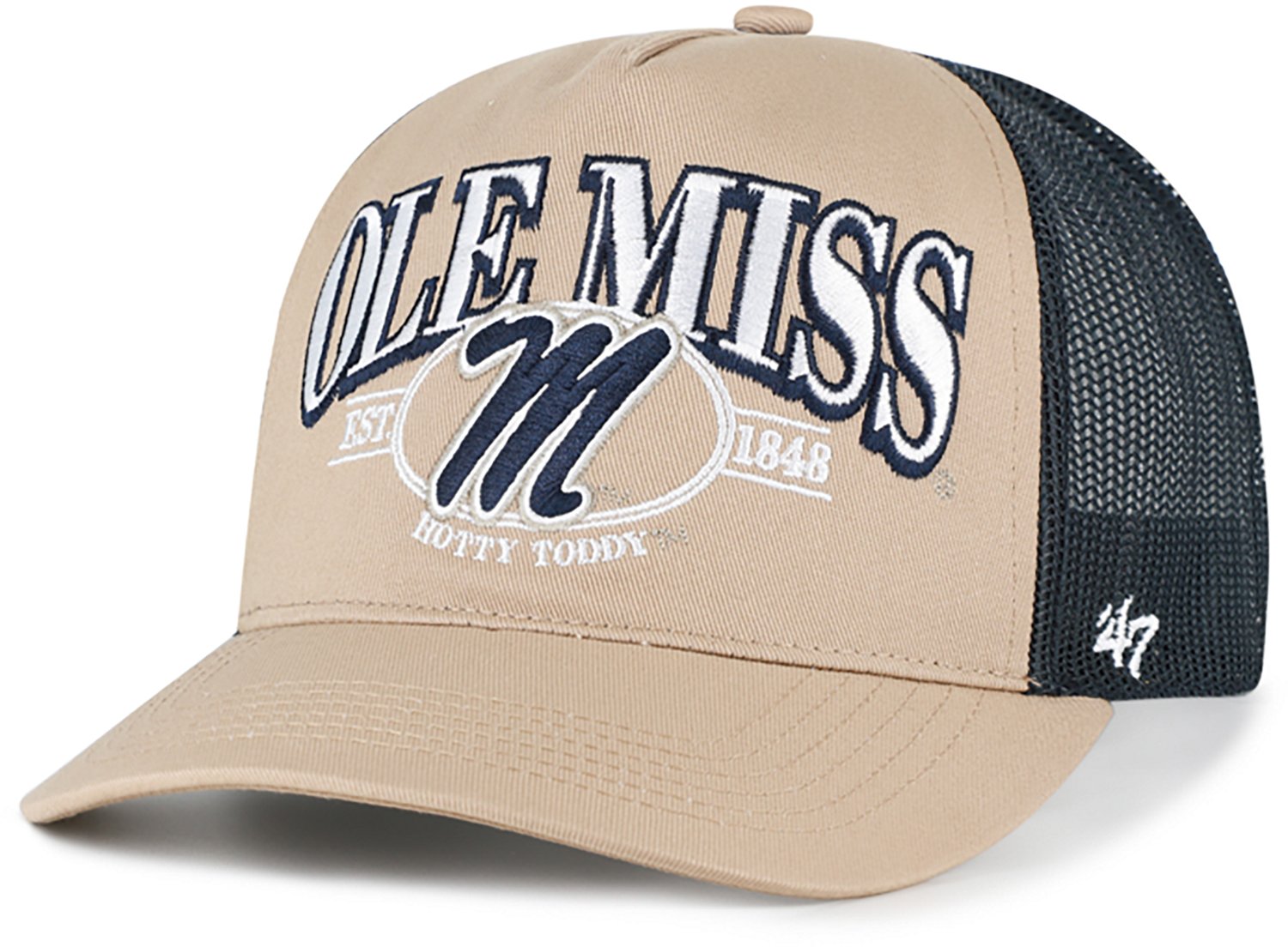 '47 Adults' Ole Miss Primary Logo Deluxia Hitch Cap