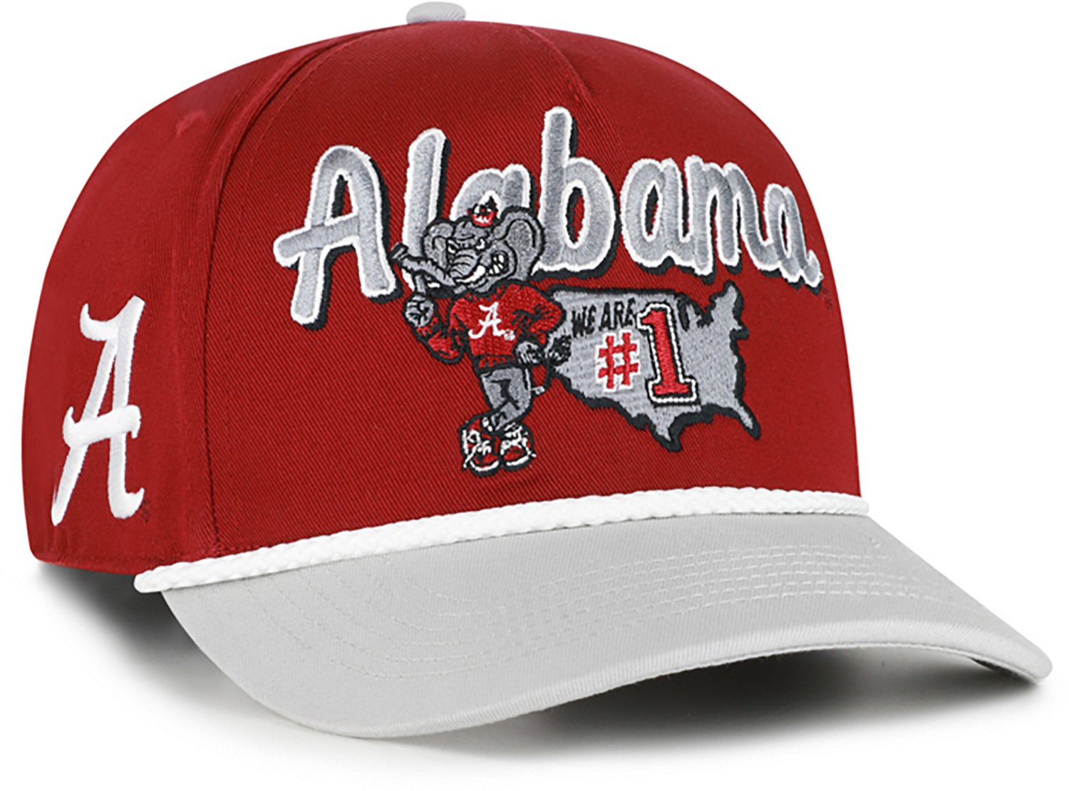 47 Adults' Alabama Primary Logo Mascot Mania Hitch Cap