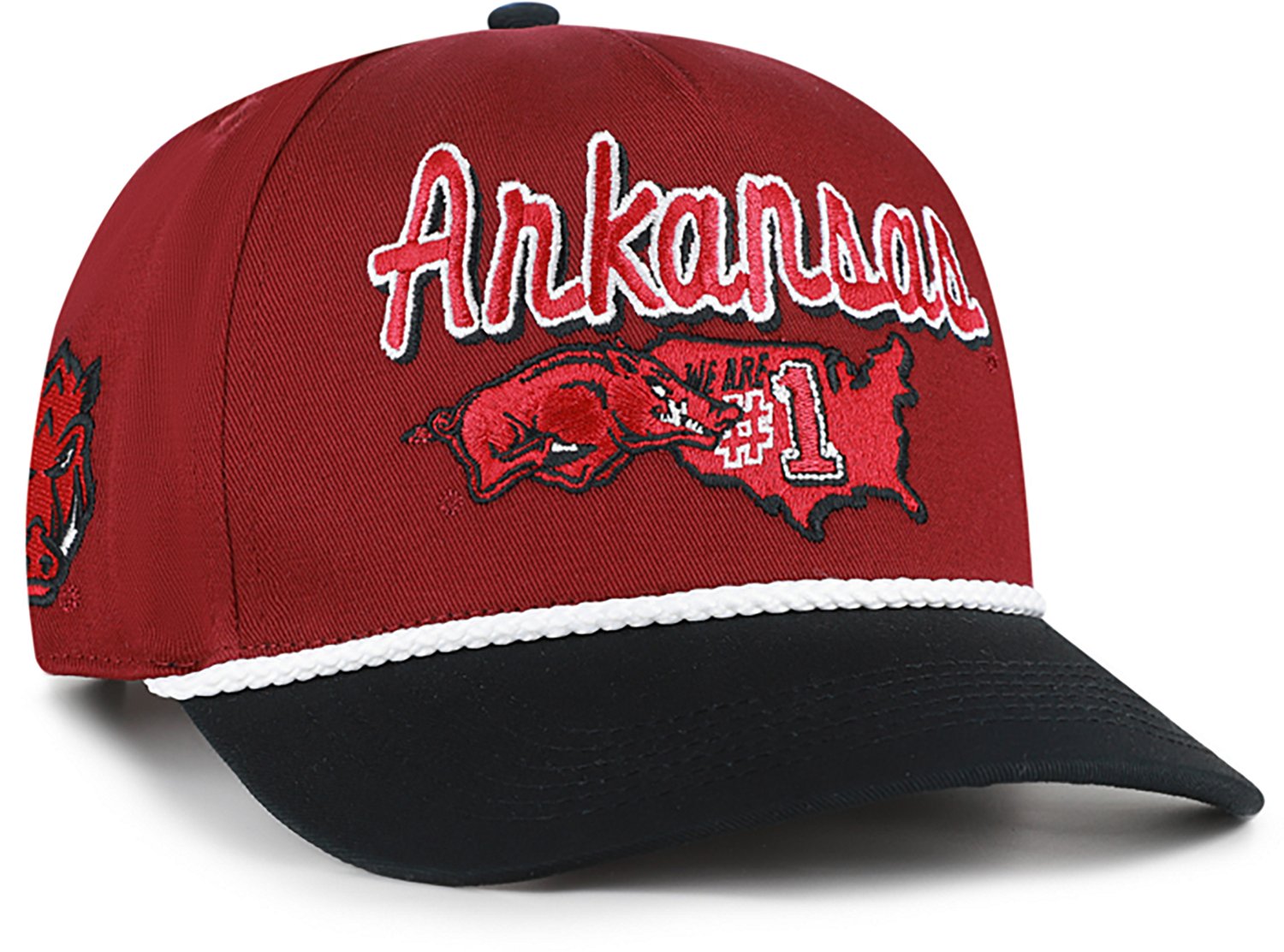 47 Adults' Arkansas Primary Logo Mascot Mania Hitch Cap - view number 2