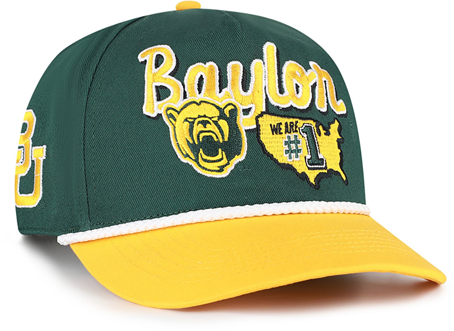 47 Adults' Baylor Primary Logo Mascot Mania Hitch Cap - view number 2
