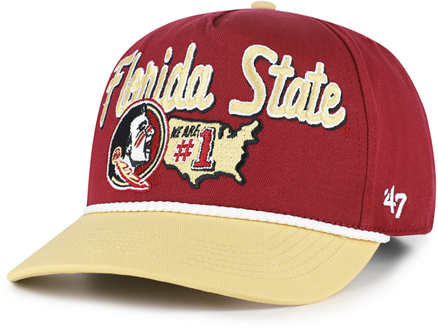 47 Adults' Florida State Primary Logo Mascot Mania Hitch Cap