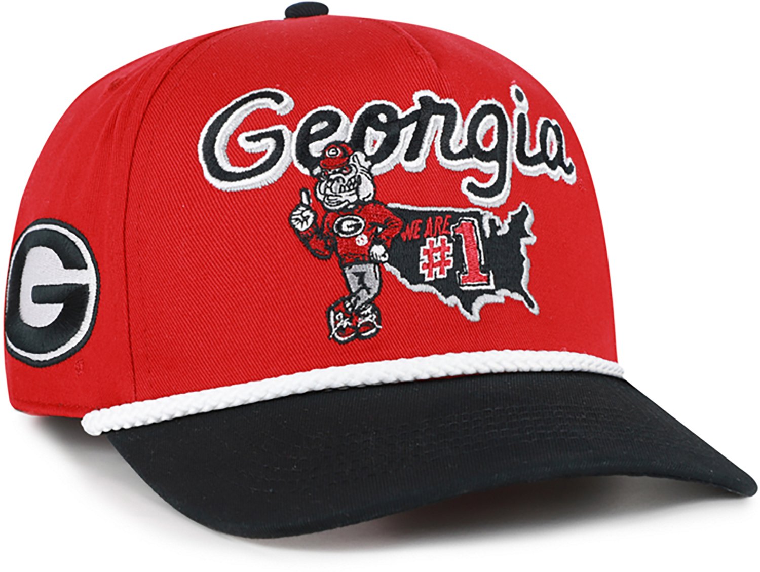 47 Adults' Georgia Primary Logo Mascot Mania Hitch Cap - view number 2