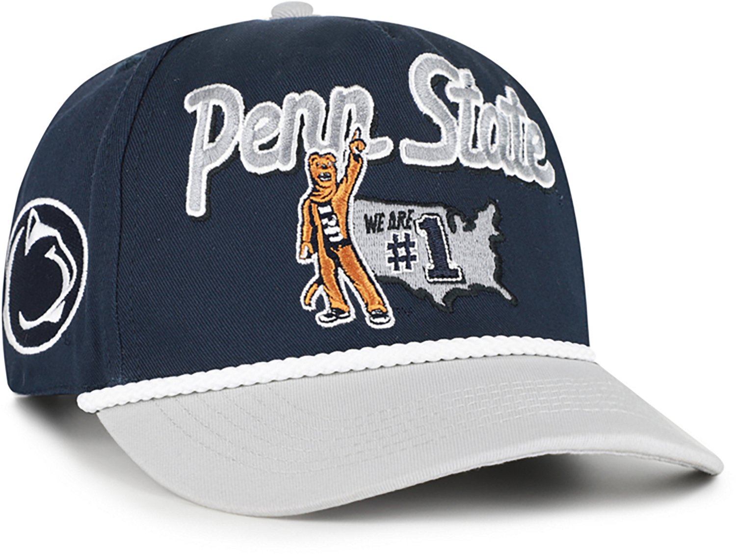 47 Adults' Penn State Primary Logo Mascot Mania Hitch Cap - view number 2