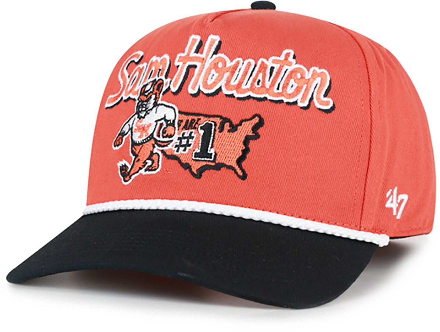 47 Adults' Sam Houston State Primary Logo Mascot Mania Hitch Cap - view number 3