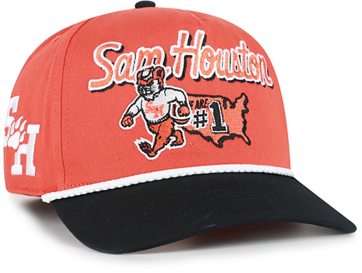 47 Adults' Sam Houston State Primary Logo Mascot Mania Hitch Cap - view number 4
