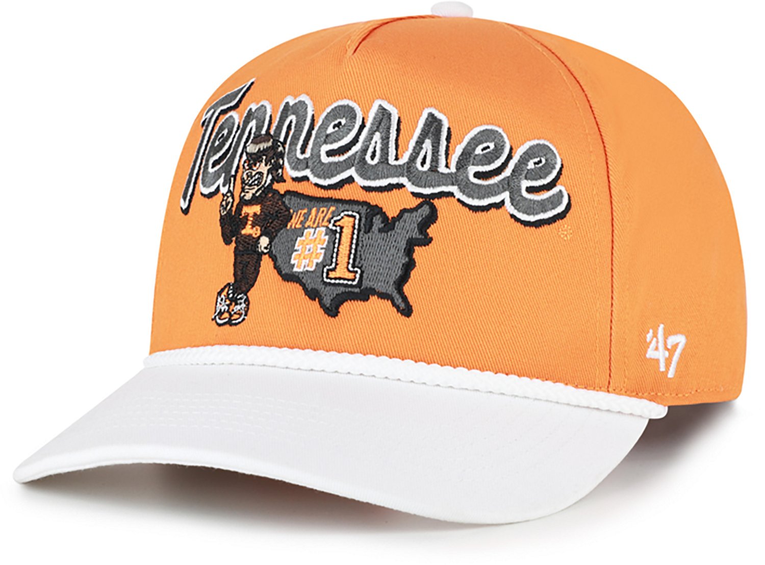 47 Adults' Tennessee Primary Logo Mascot Mania Hitch Cap - view number 3