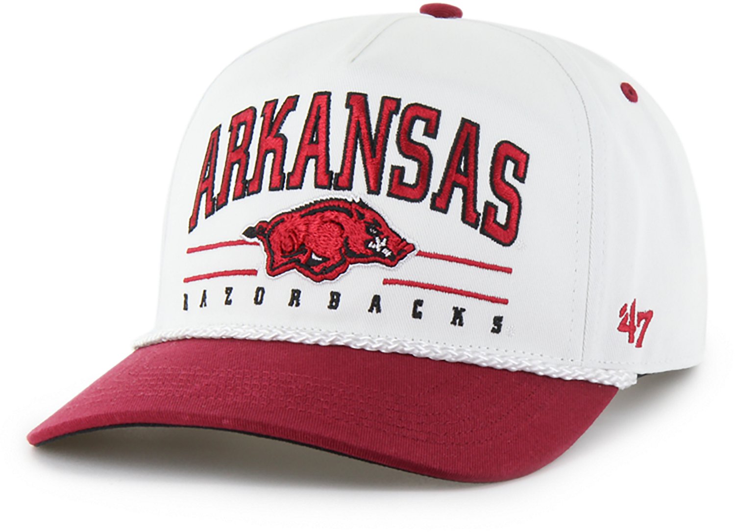 '47 Adults' Arkansas Primary Logo Roscoe Rope Hitch Cap