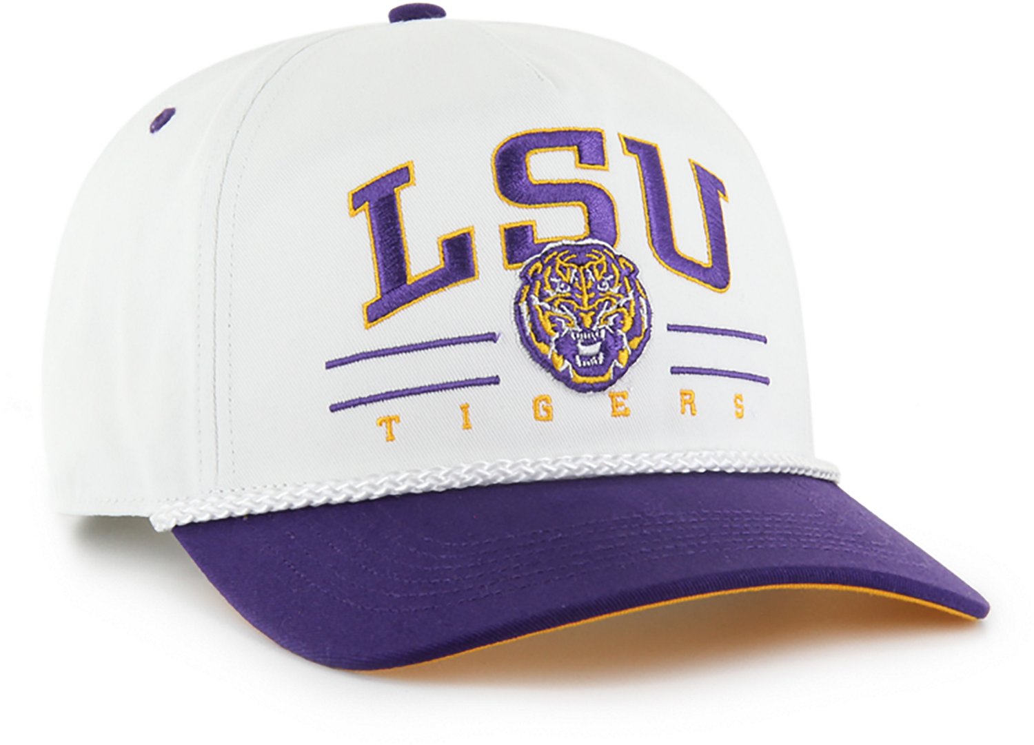 '47 Adults' LSU Primary Logo Roscoe Rope TT Hitch Cap - view number 2