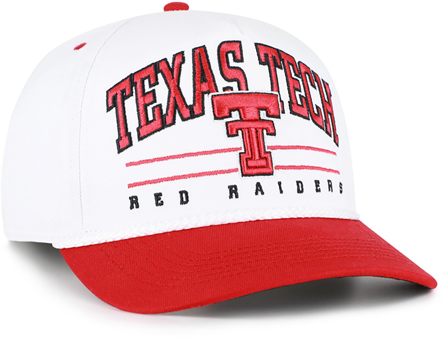 '47 Adults' Texas Tech Primary Logo Roscoe Rope Hitch Cap - view number 2