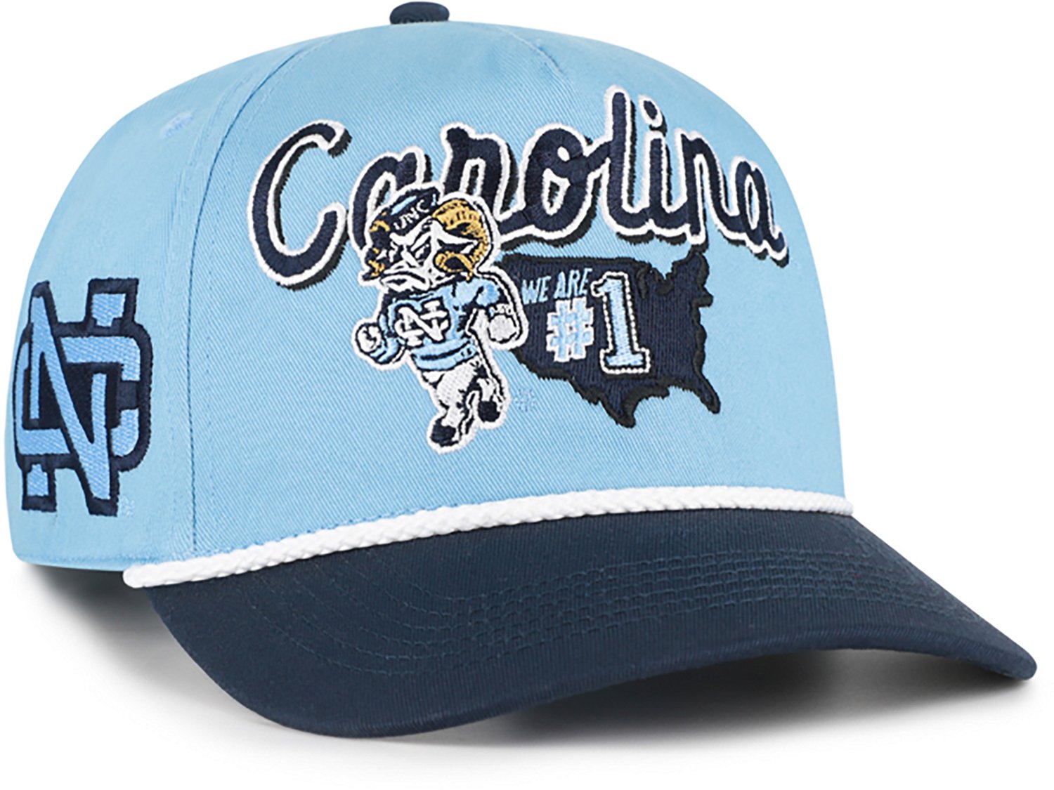 47 Adults' UNC Vault Mascot Mania Hitch Cap