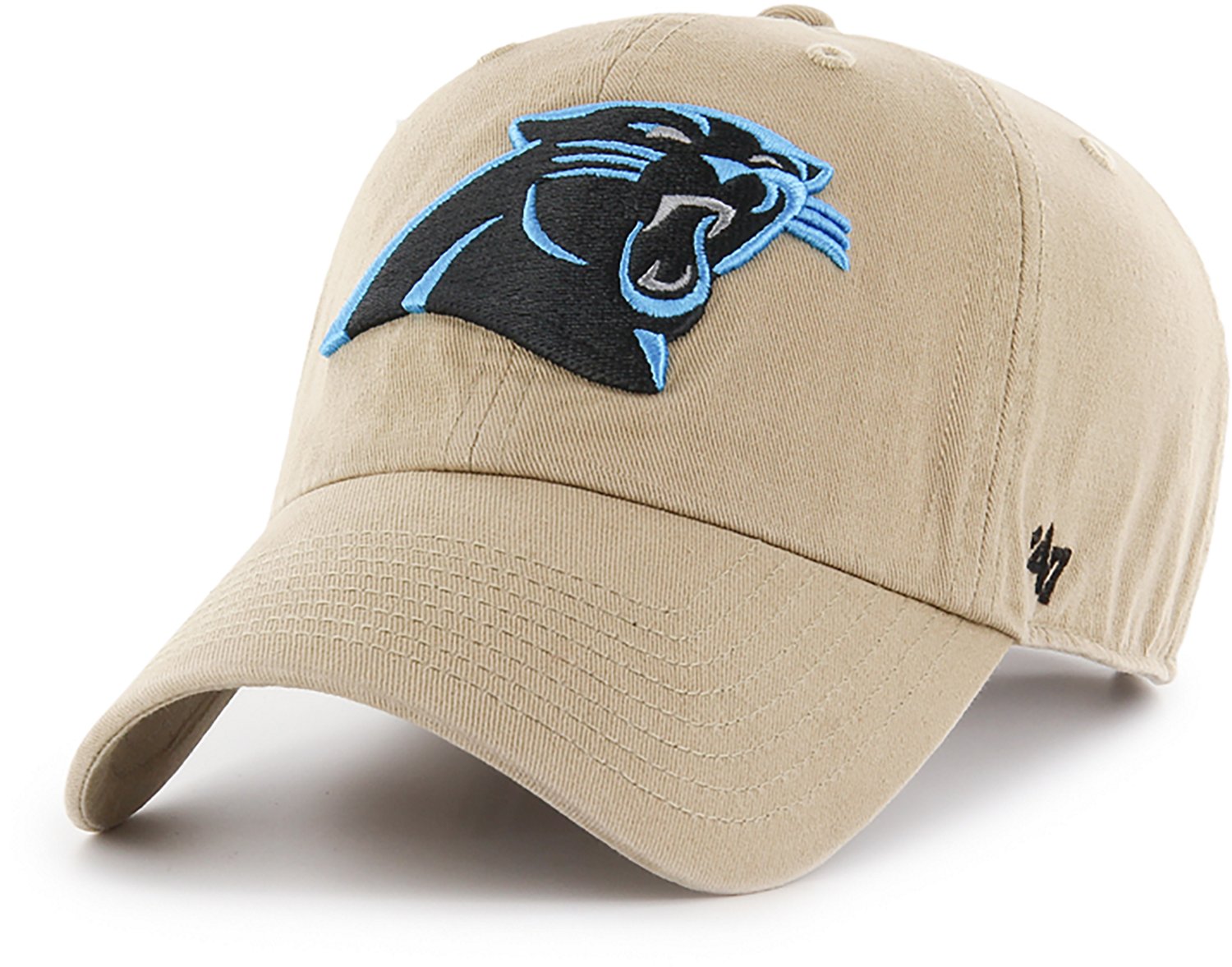 '47 Adults' Carolina Panthers Adjustable Clean Up Cap