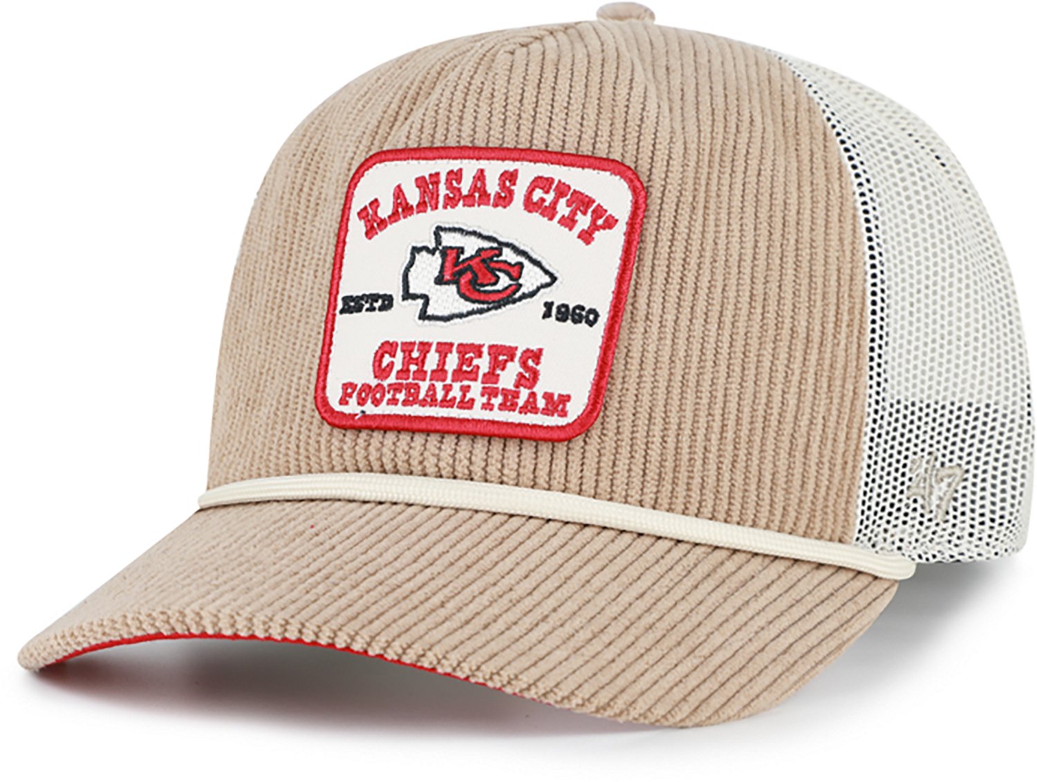 '47 Adults' Chiefs Cordlandia Hitch Cap For Team Fans