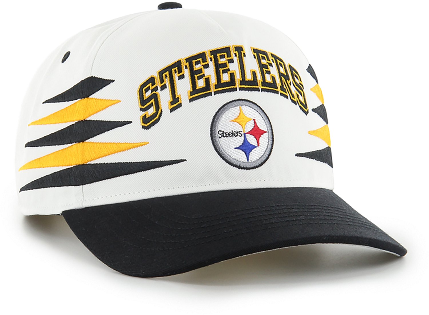 '47 Adults' Pittsburgh Steelers Diamond Cut Hitch Cap
