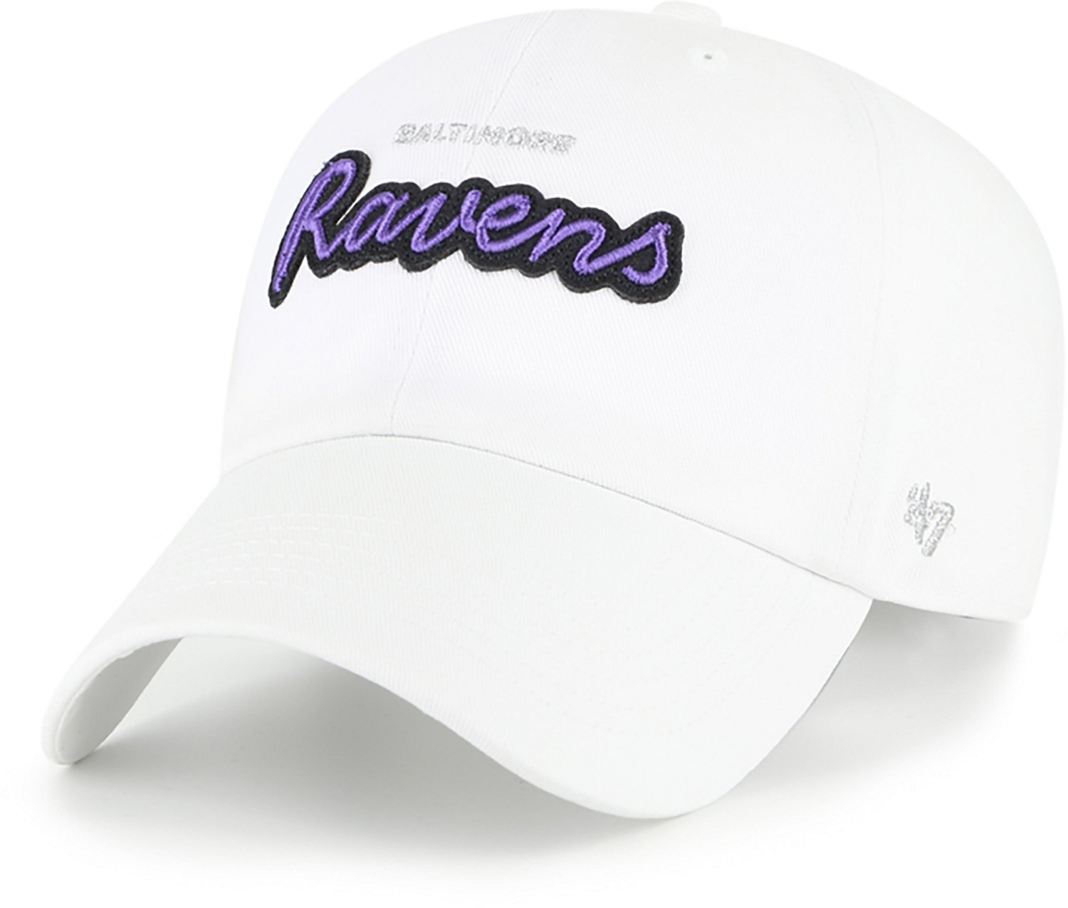 '47 Women's Ravens Trendy Script Clean Up Cap