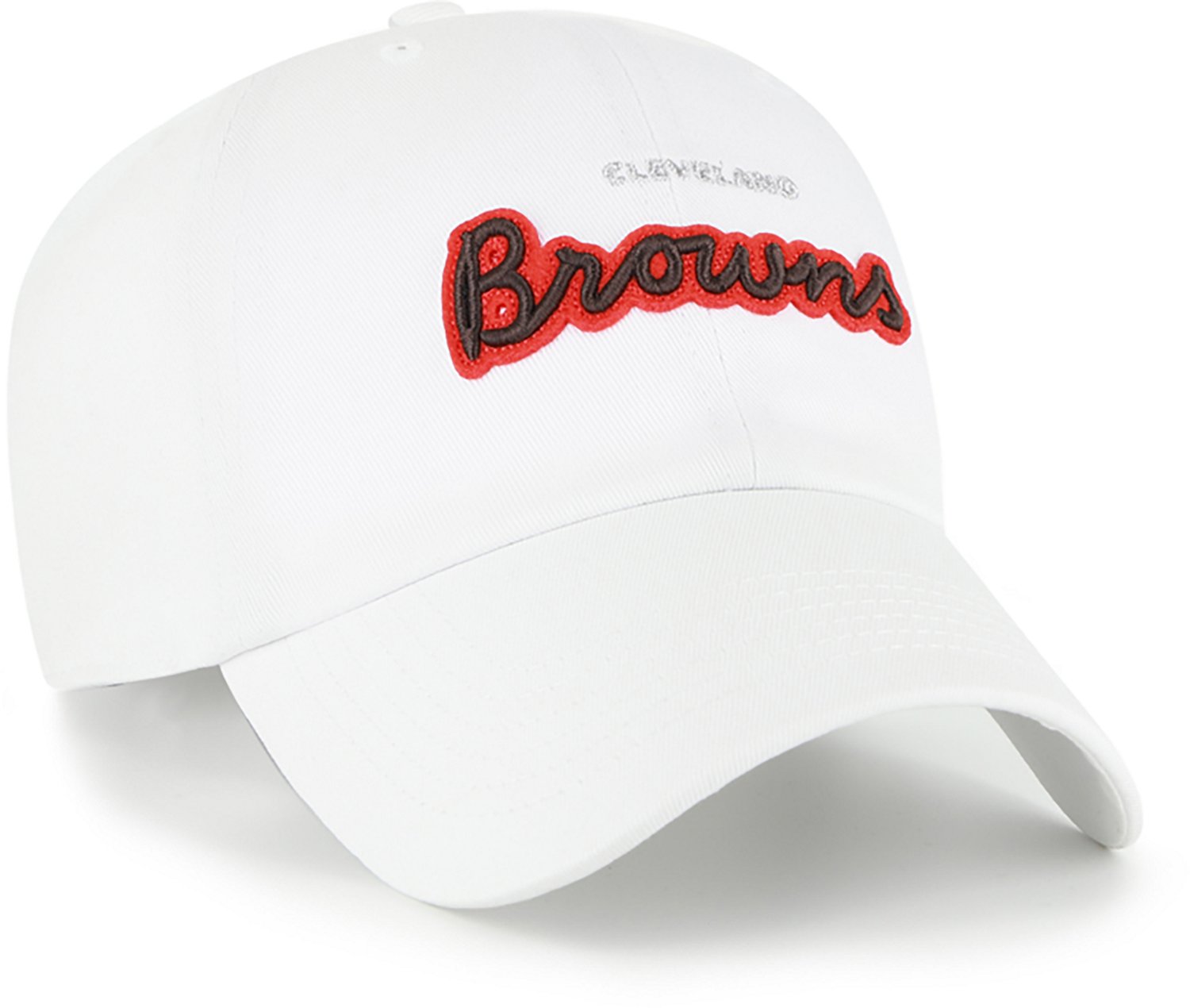 '47 Women's Browns Trendy Script Clean Up Cap