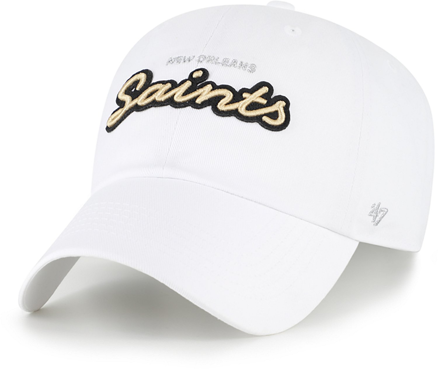 '47 Women's Saints Trendy Script Clean Up Cap