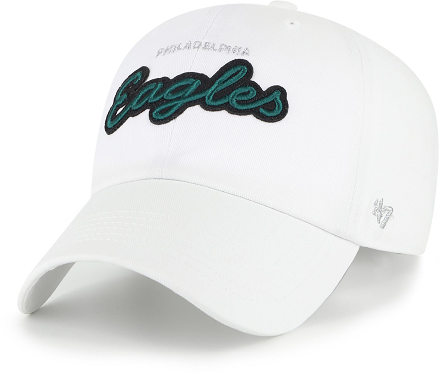 '47 Women's Eagles Trendy Script Clean Up Cap