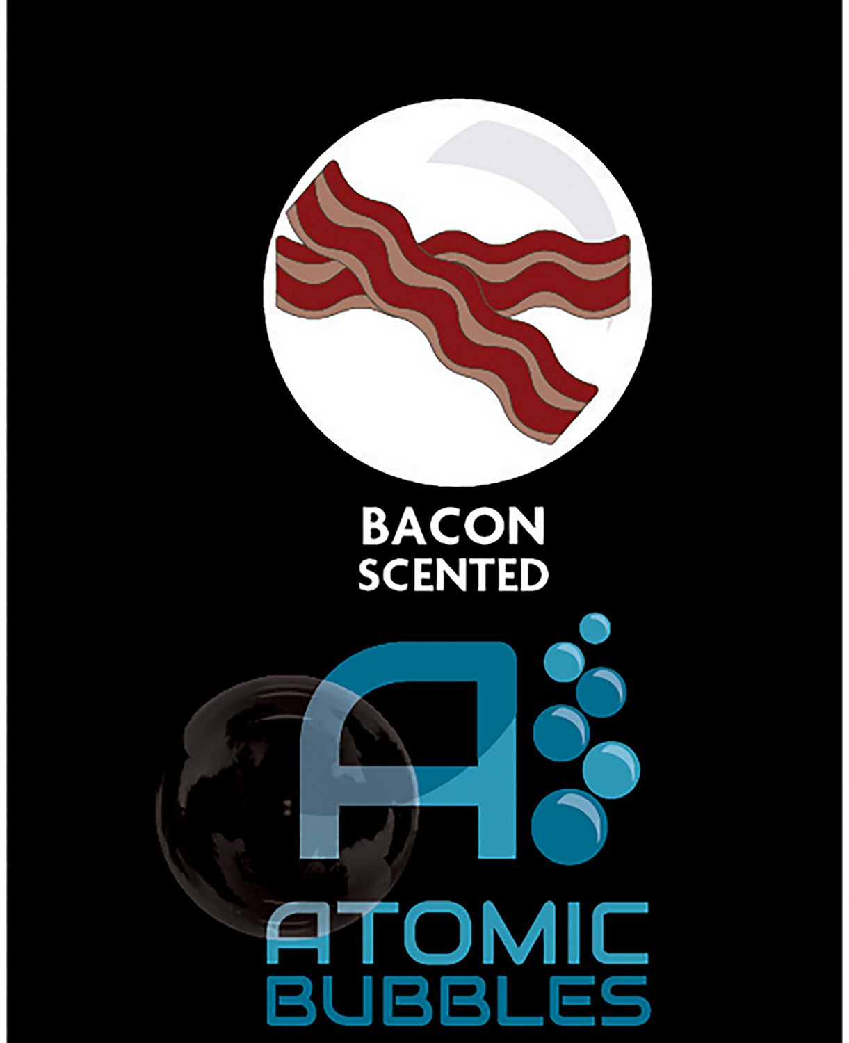 Atomic Bubbles Puppy Love 4 oz. Bacon Scented Bubbles for Dogs
