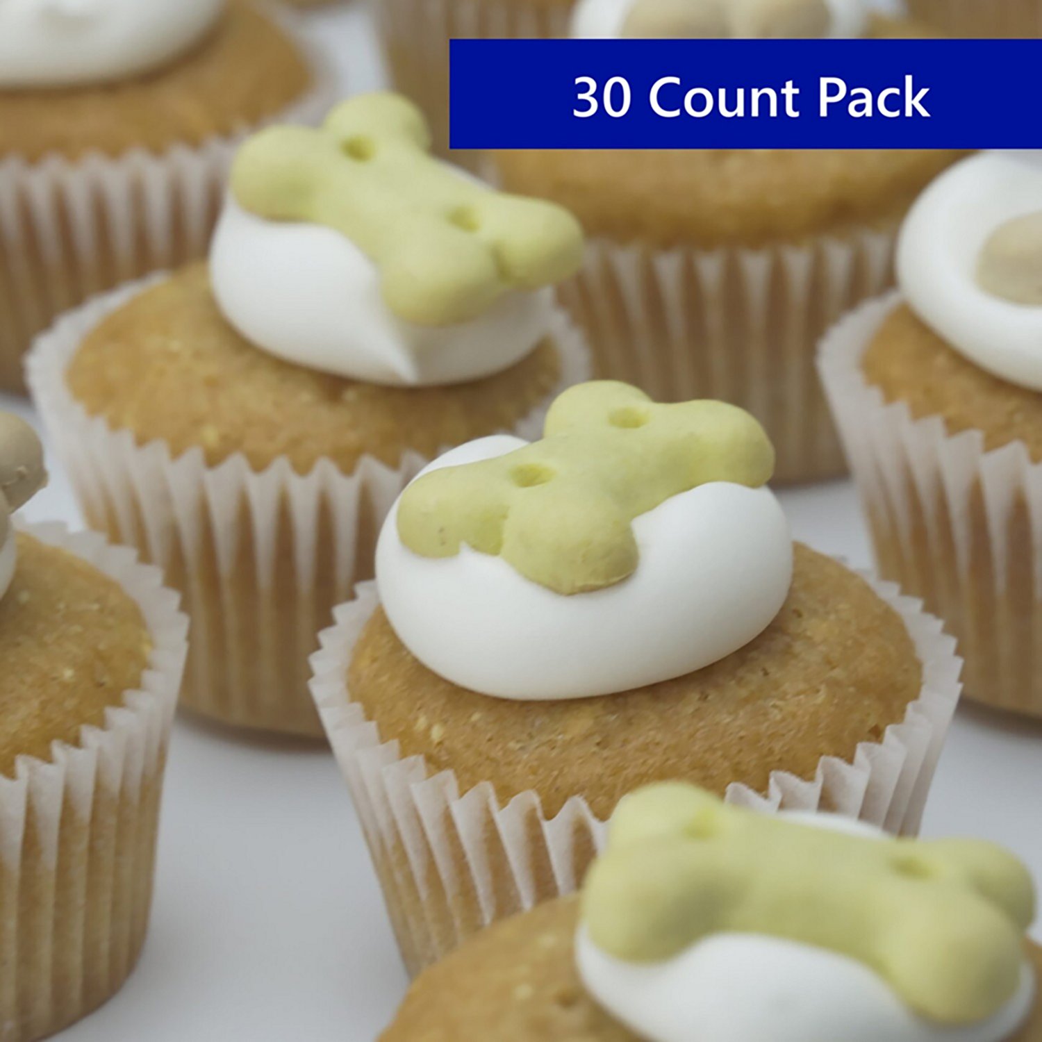 Wagging Dog Bakery Puppin Mini Cupcake Dog Treat 30-Pack - view number 4