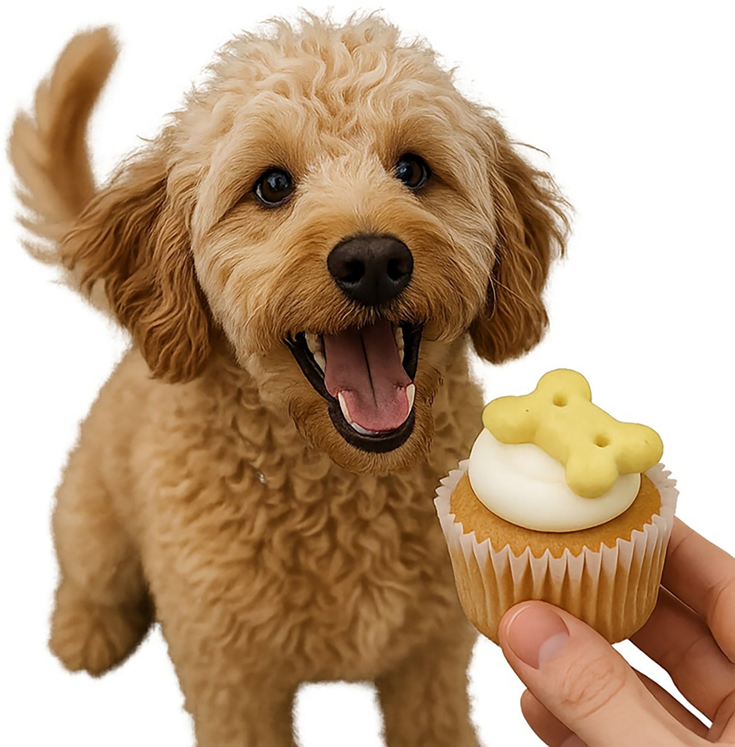 Wagging Dog Bakery Puppin Mini Cupcake Dog Treat 30-Pack - view number 5