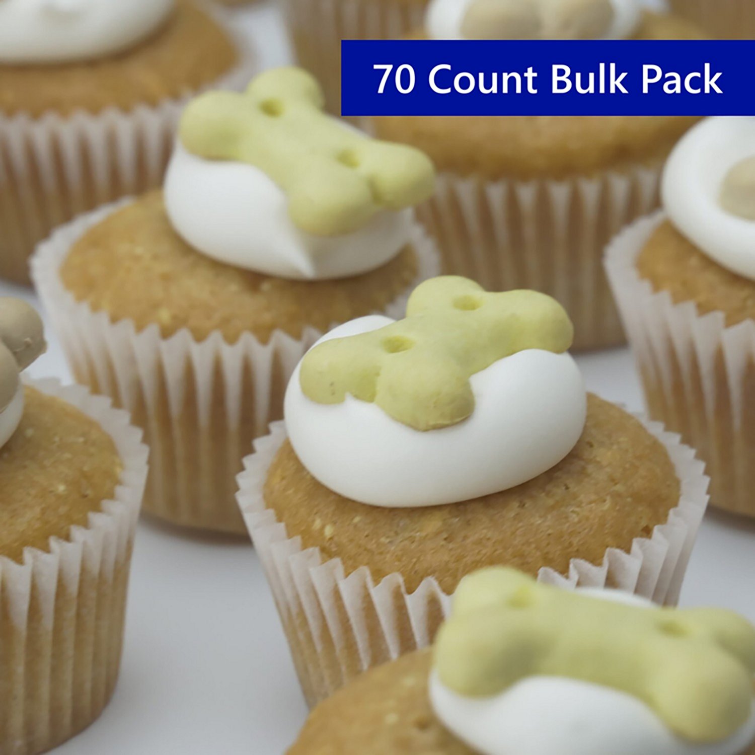 Wagging Dog Bakery Puppin Mini Cupcake Dog Treat 70-Pack - view number 2