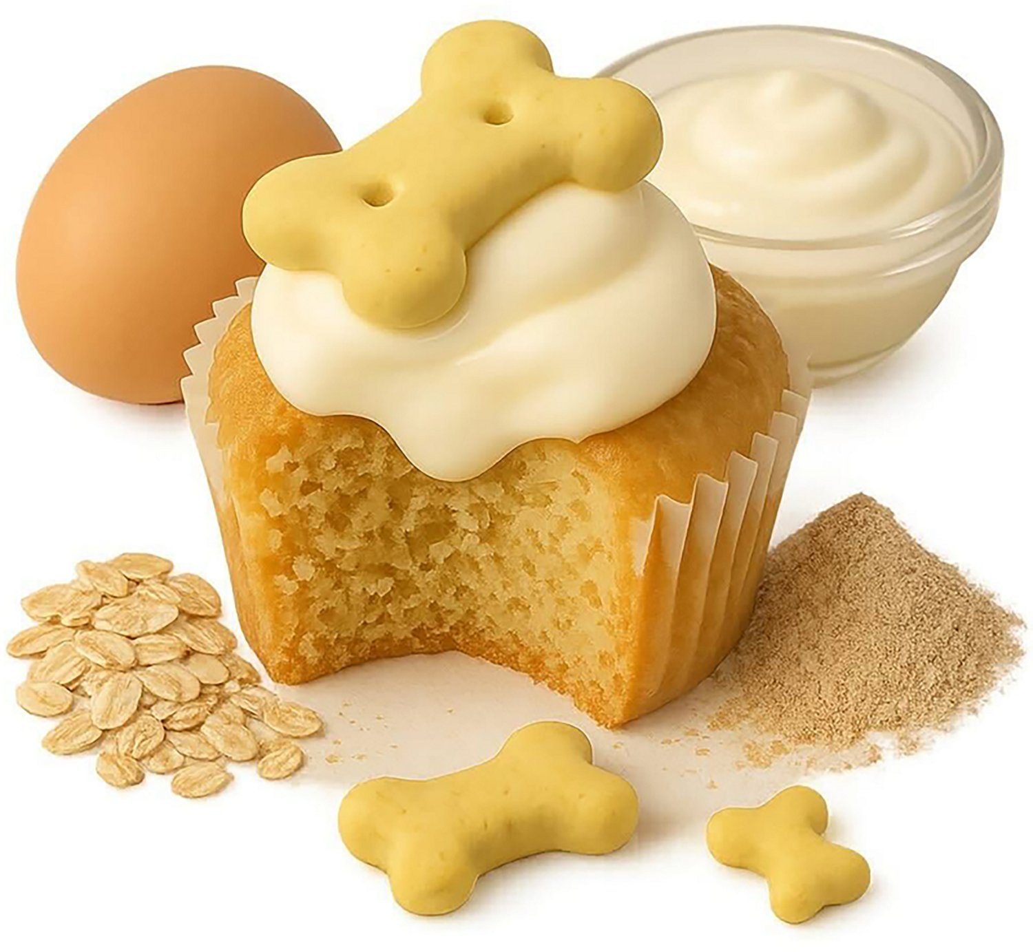 Wagging Dog Bakery Puppin Mini Cupcake Dog Treat 70-Pack - view number 3