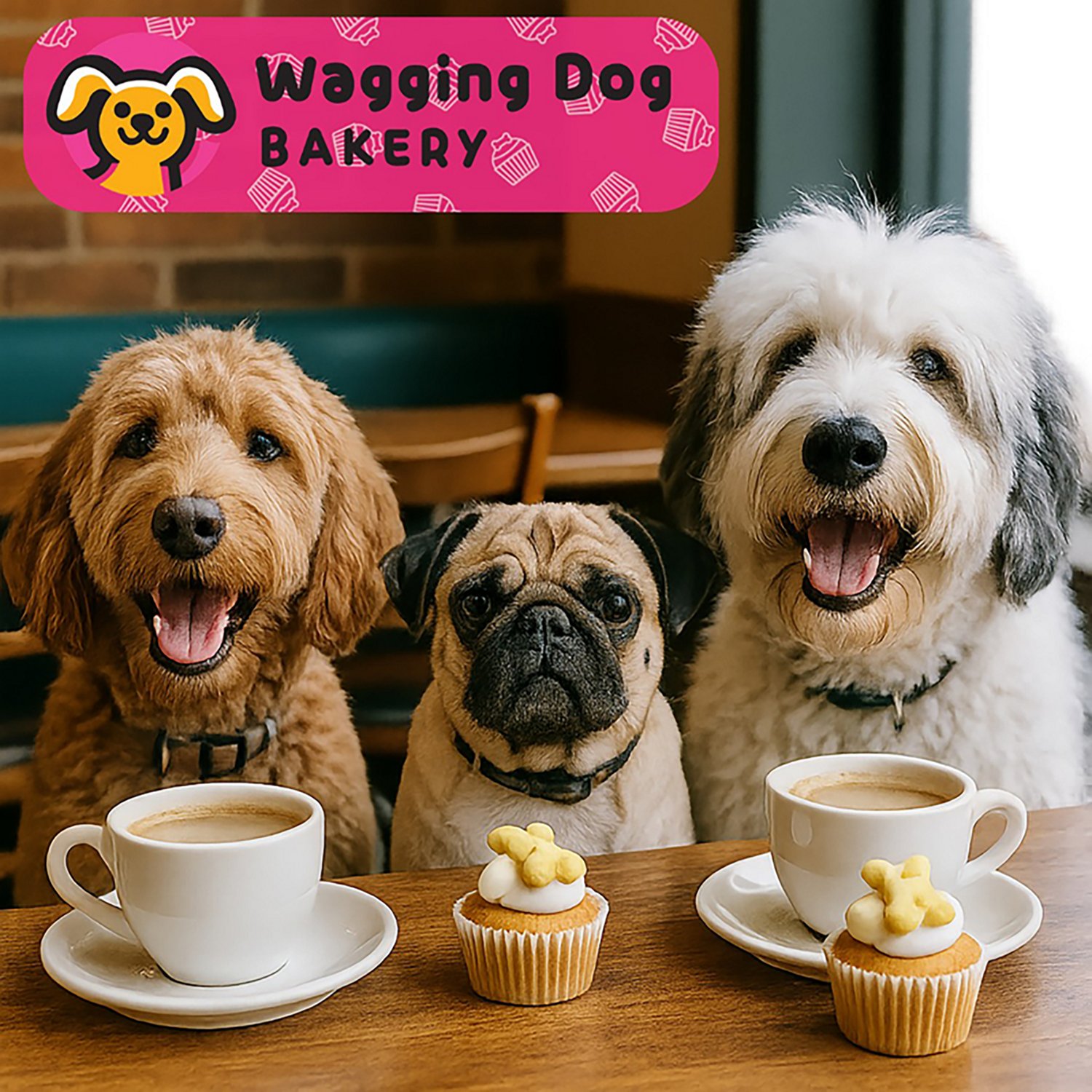 Wagging Dog Bakery Puppin Mini Cupcake Dog Treat 70-Pack - view number 6