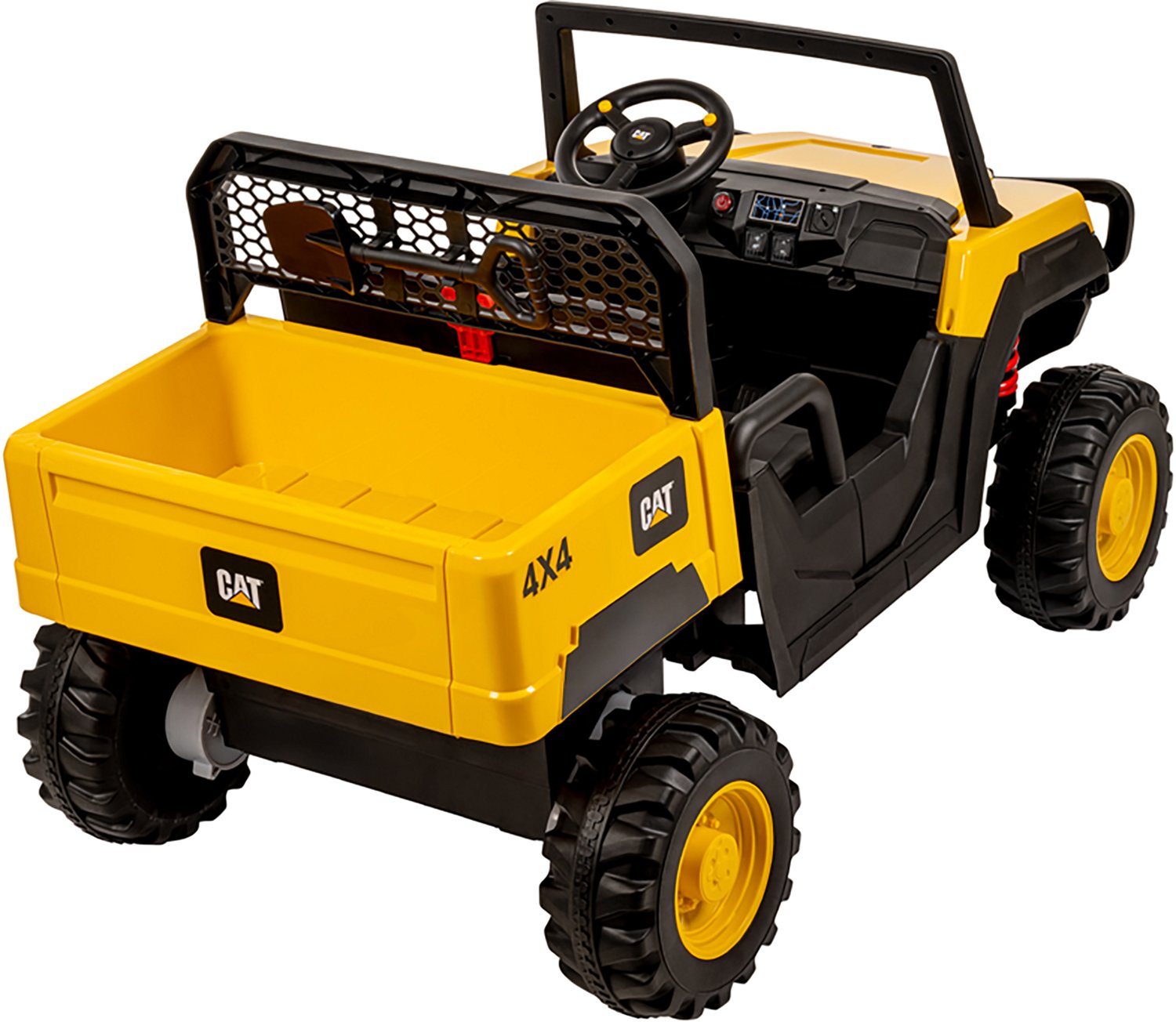 Huffy Kids' 12V Yellow CAT UTV Dump Truck Ride-On - view number 6