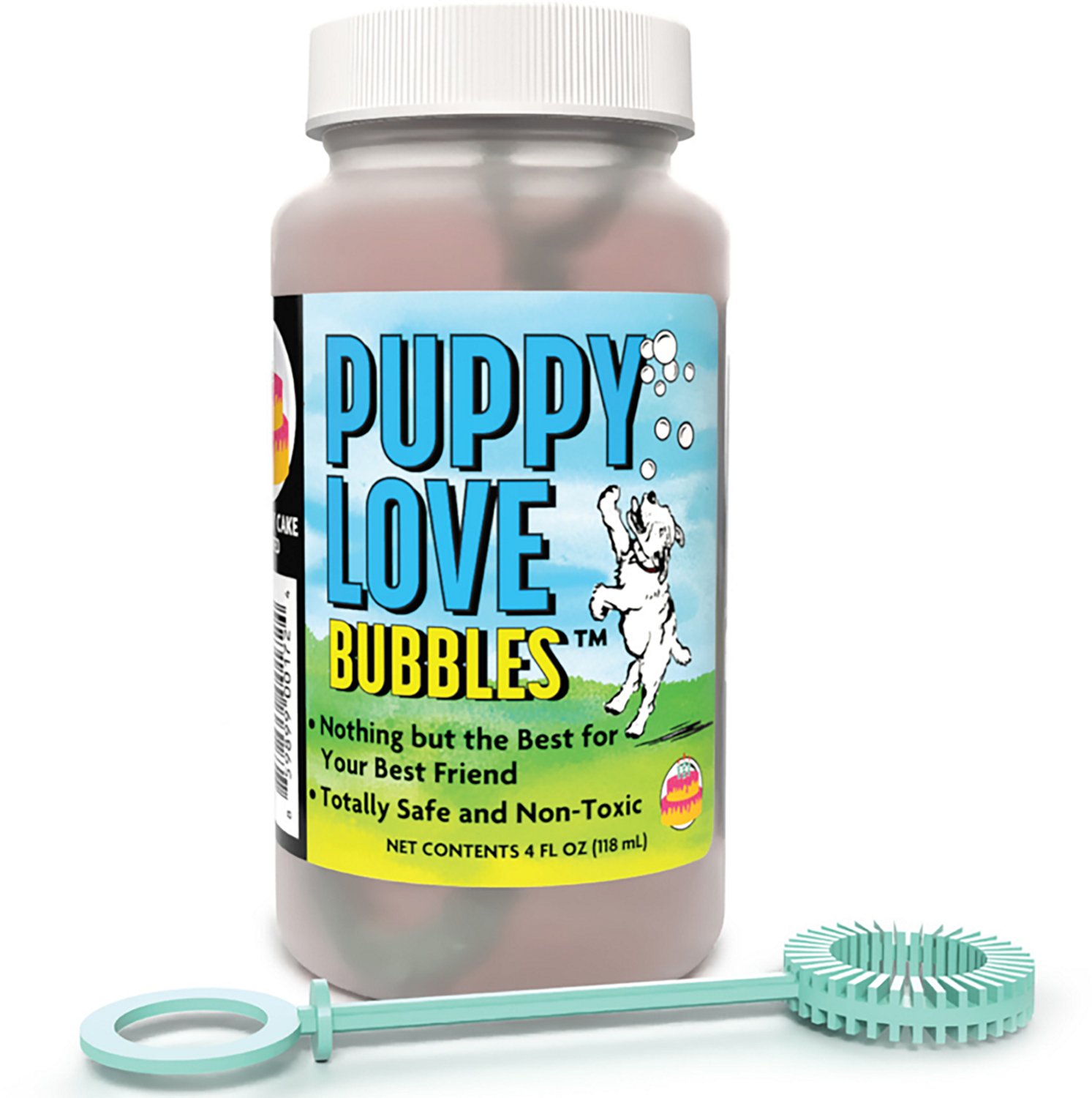 Atomic Bubbles Puppy Love 4 oz. Birthday Cake Scented Bubbles 2-Pack