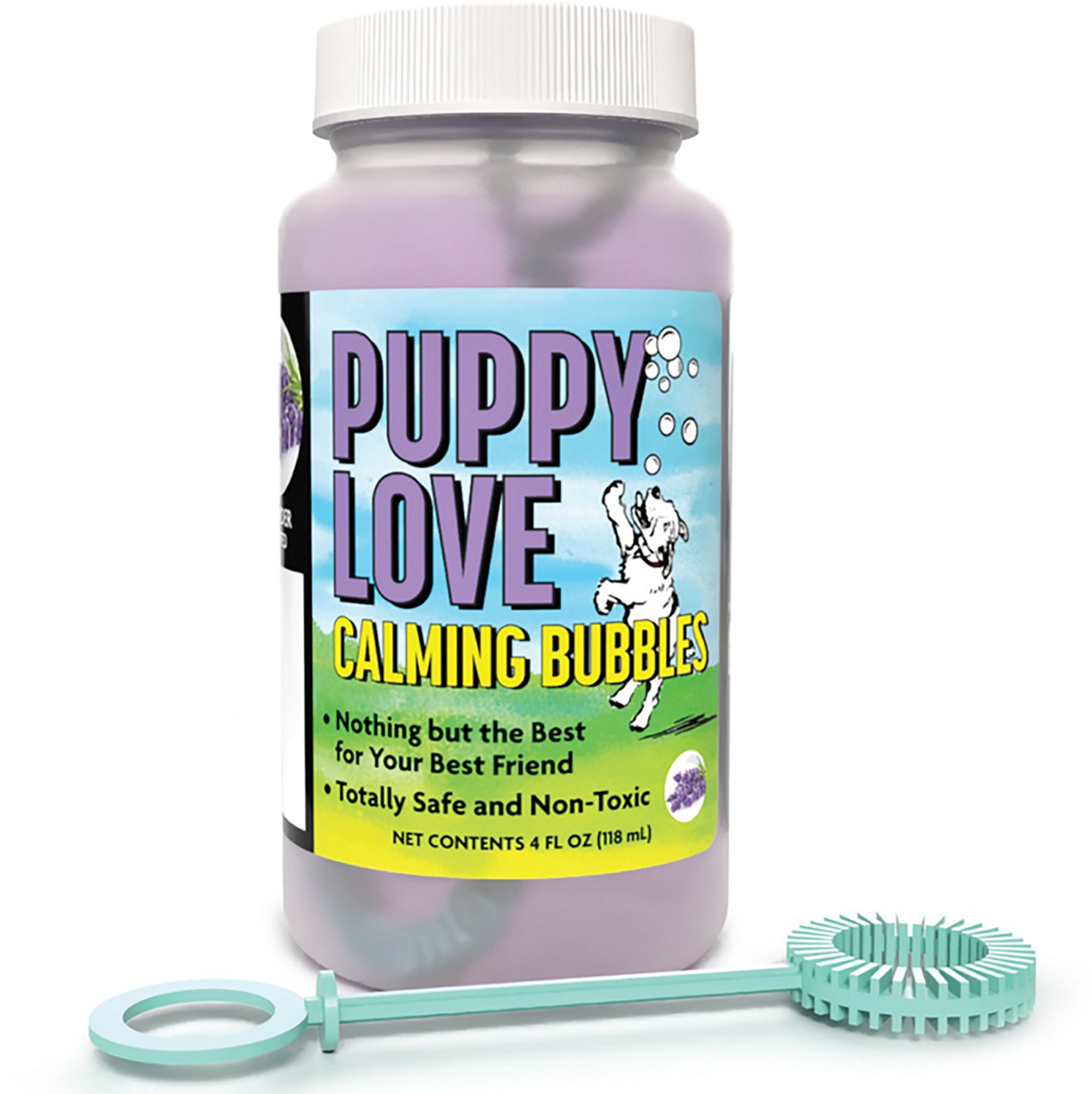 Atomic Bubbles Puppy Love 4 oz. Lavender Scented Calming Bubbles 2-Pack