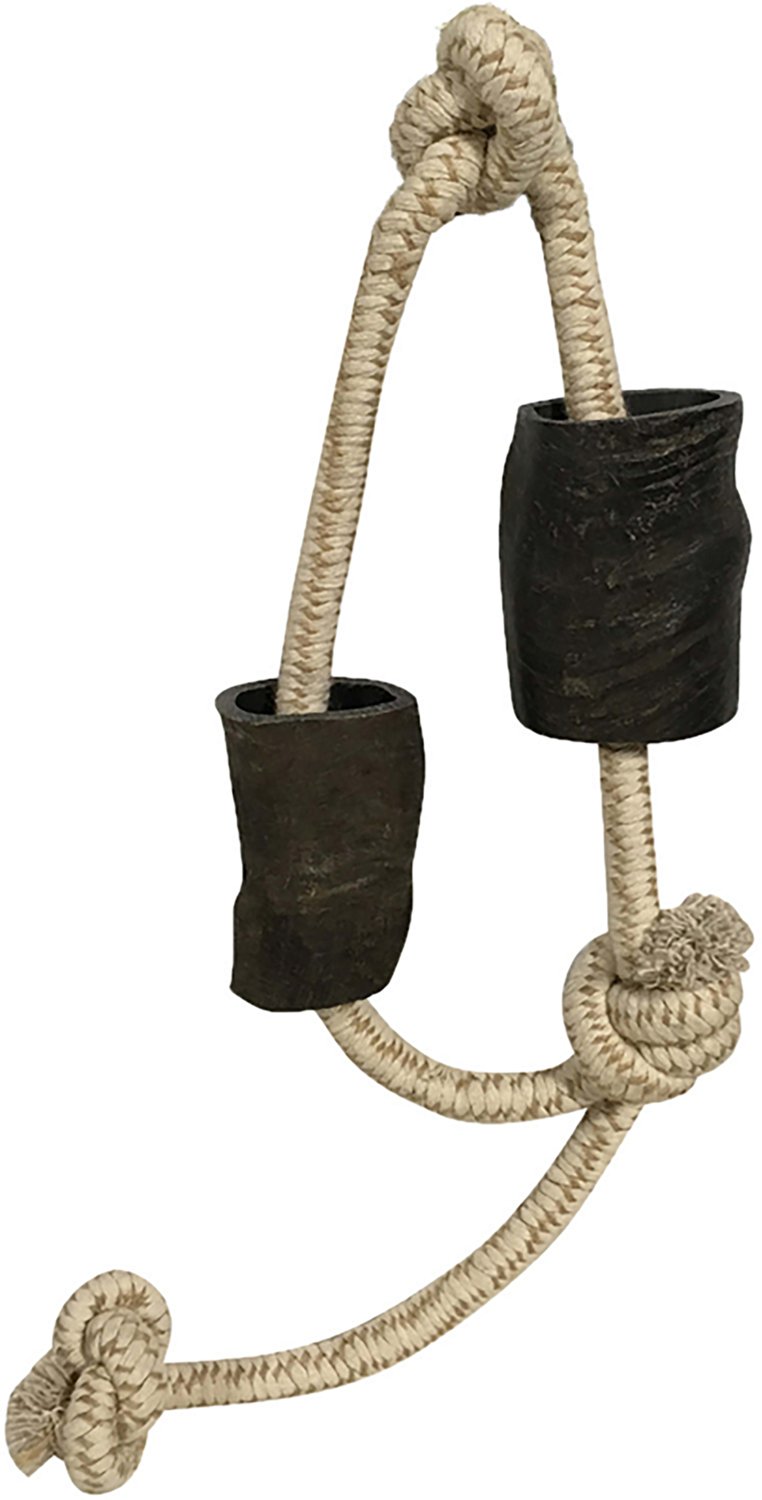 Mossy Oak 34 in. Slip-Knot Natural Cotton Rope Water Buffalo Horn and Tug Dog Chew - view number 5