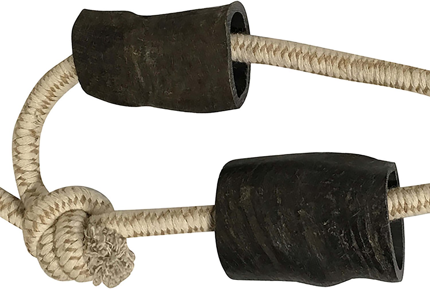 Mossy Oak 34 in. Slip-Knot Natural Cotton Rope Water Buffalo Horn and Tug Dog Chew - view number 6
