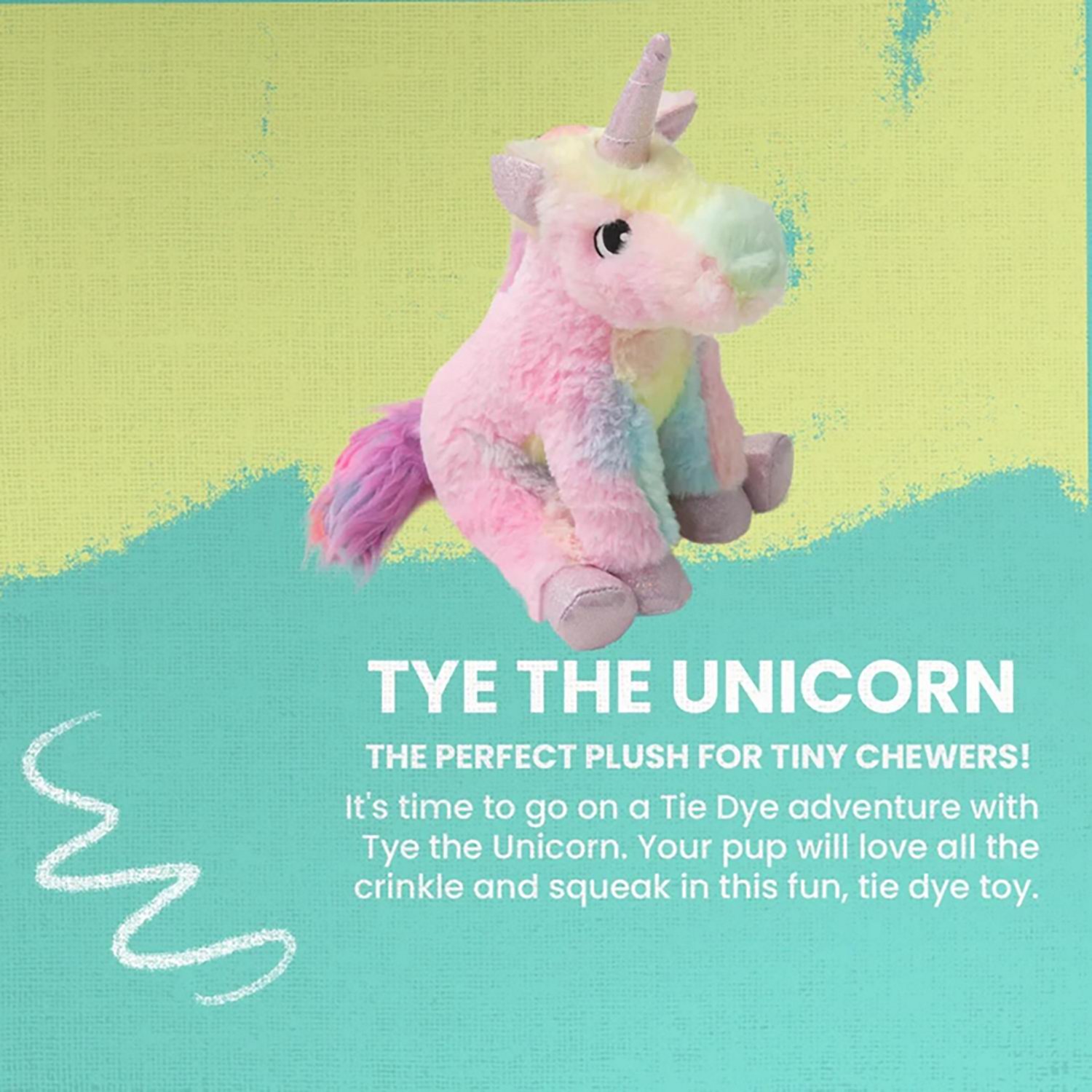 SnugArooz Tye the Unicorn Plush Dog Toy | Academy