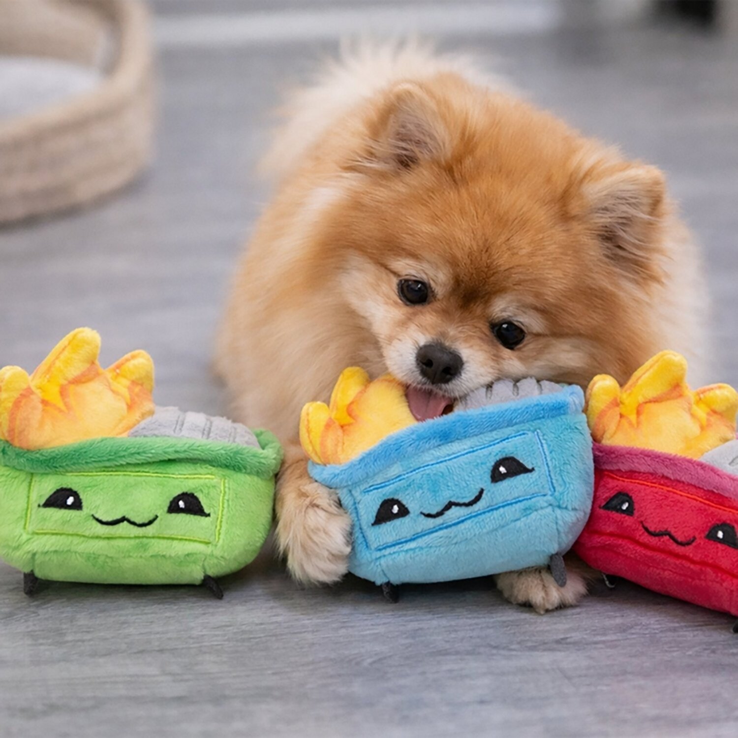 SnugArooz LiL Baby Dumps Plush Dog Toys 3-Pack