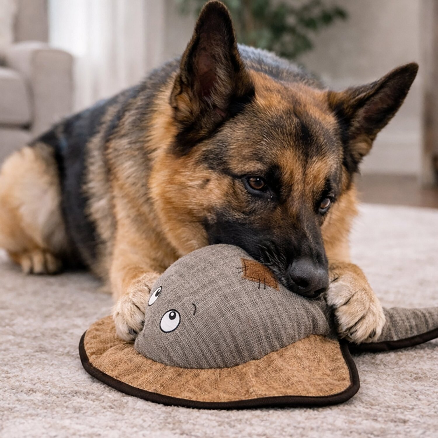 SnugArooz Sally the Stingray 2-In-1 Plush Dog Toy - view number 4