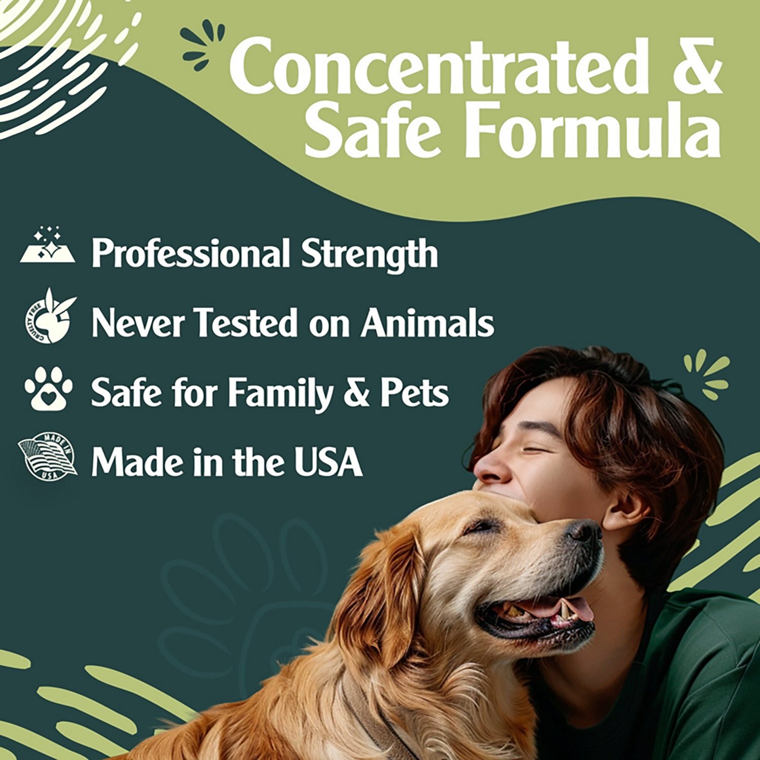 Sprinkle & Sweep 32 oz Pet Stain and Odor Enzyme Sprays 2-Pack