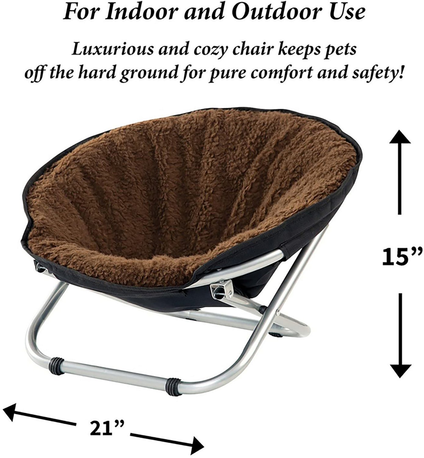 Etna Folding Pet Cozy Chair and Portable Bed