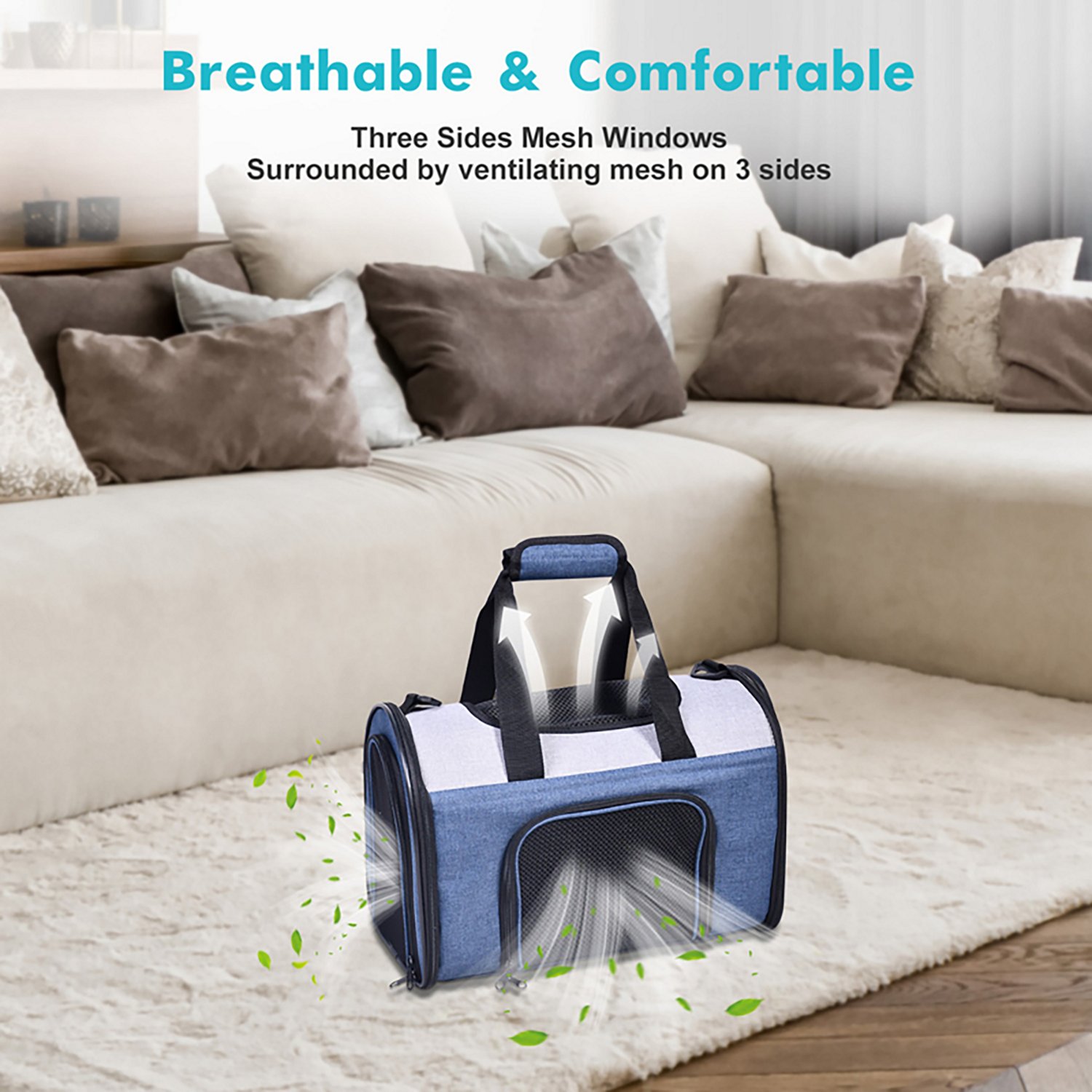 Jespet & Goopaws Sport Airline 16 in. Pet Carrier