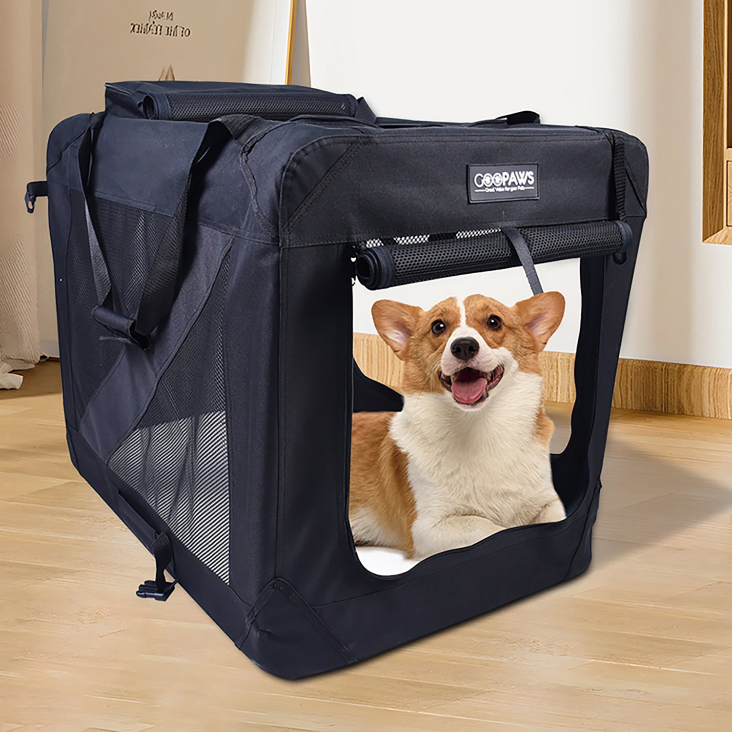 Jespet & Goopaws 30 in. Soft Pet Crate - view number 5