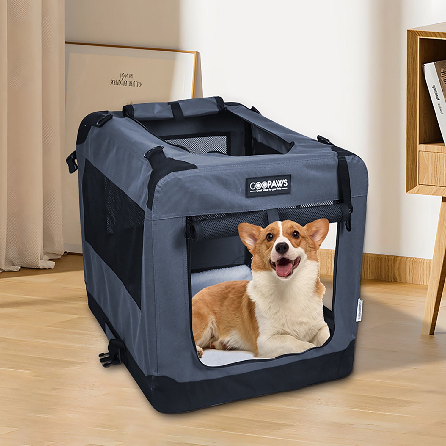 Jespet & Goopaws 36 in. Soft Pet Crate - view number 5