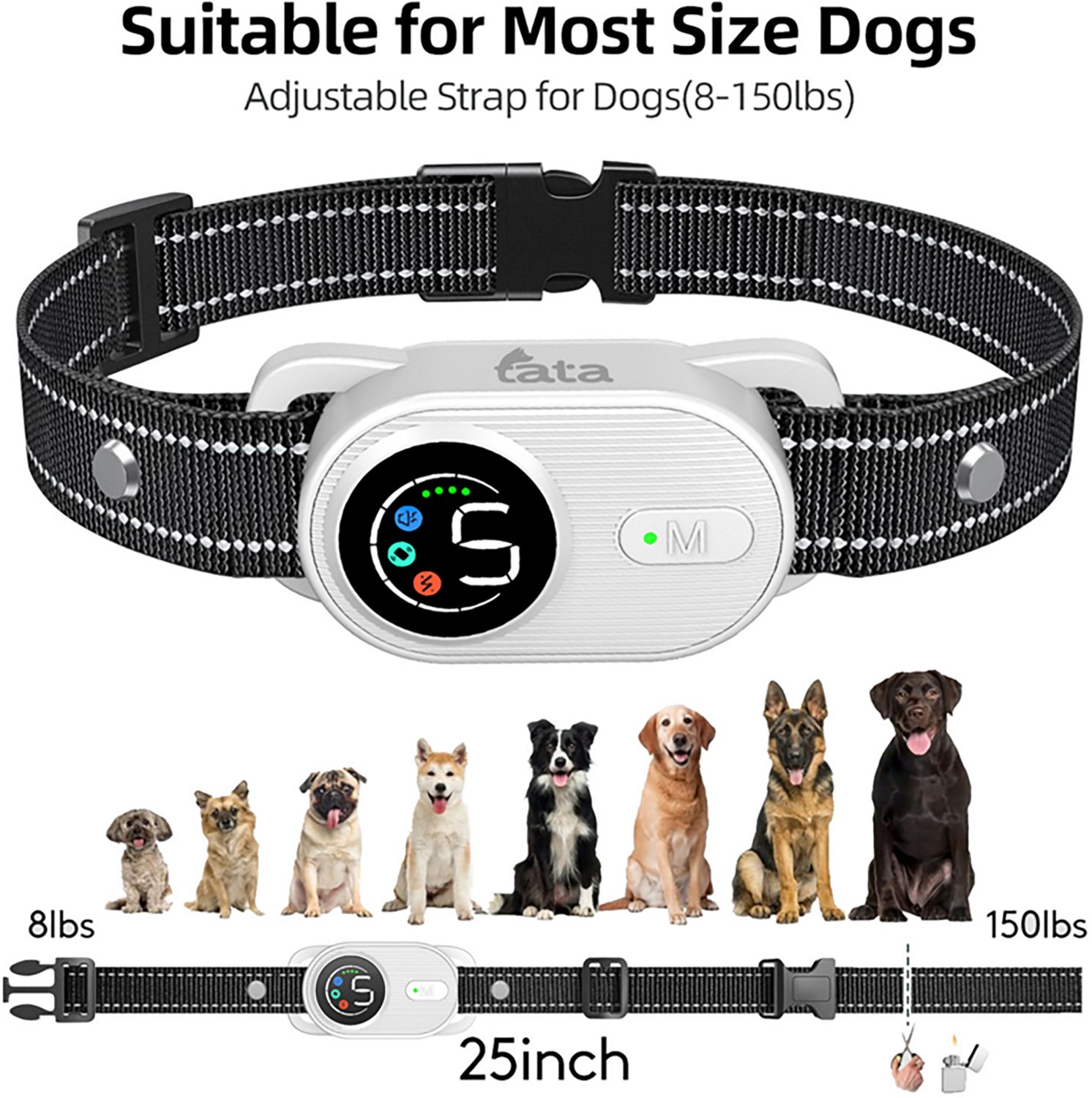 TATA Bark Sheild Pro Dog Anti Bark Collar and Remote - view number 3